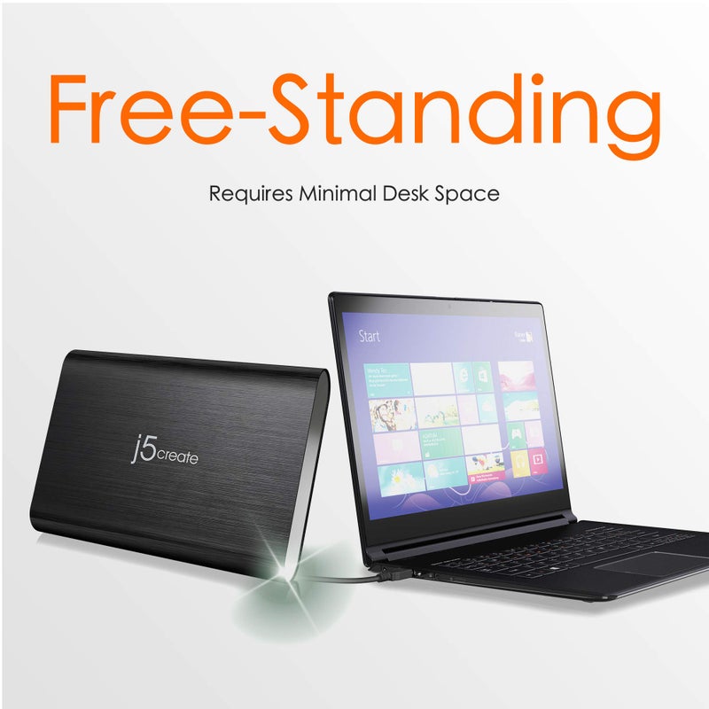 j5create 3.5 Inch SATA to USB 3.0 External Hard Drive Enclosure - Image 3